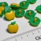 Preview: Knopf | Kinder APFEL | Gelb